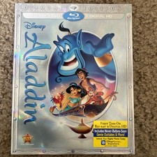Aladdin Blu-ray/DVD, 2015, 2-Disc Set, Diamond Edition 