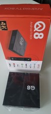 Q8 Android 12 TV Box 32GB – 4K UHD Streaming Media Player – WiFi – Voice Remote