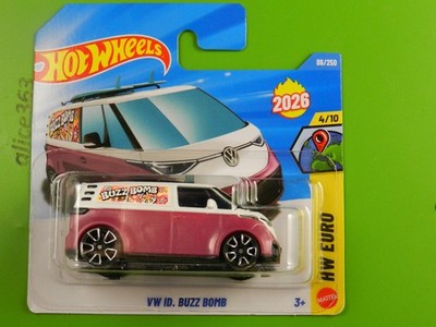 Hot Wheels 2026 - VW Id. Buzz Bomb - Hw Euro - 86 - New In Ovp