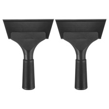 2pcs Squeegee 5 Inch Water Blade Shower Squeegee for Window Glass Door, Black