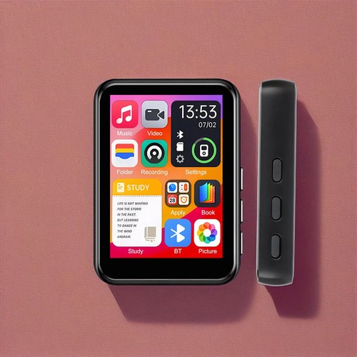 MP3 Player LCD Touchscreen Bluetooth 5.3 HiFi Bass Musik Spieler Audio 128GB DE - Bild 13 von 19