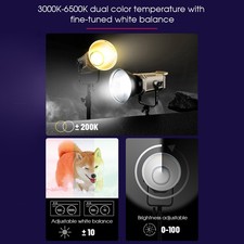 Manbily CFL-200C 200W RGB LED Video Light Studio Continuous Light TXDA BUOE