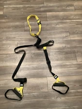 TRX Club 4 Suspension Trainer Full Body Strength & Fitness Training Strap