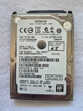 Hitachi HTS727550A9E364 500GB 2.5 SATA 7200RPM HDD Tested Wiped 13424 Hours Good