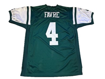 NEW YORK JETS BRETT FAVRE # 4 - Reebok On Field Jersey - Size 52