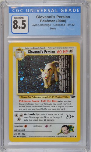 Giovanni's Persian (Unlimited) graded CGC 8.5 for sale on eBay