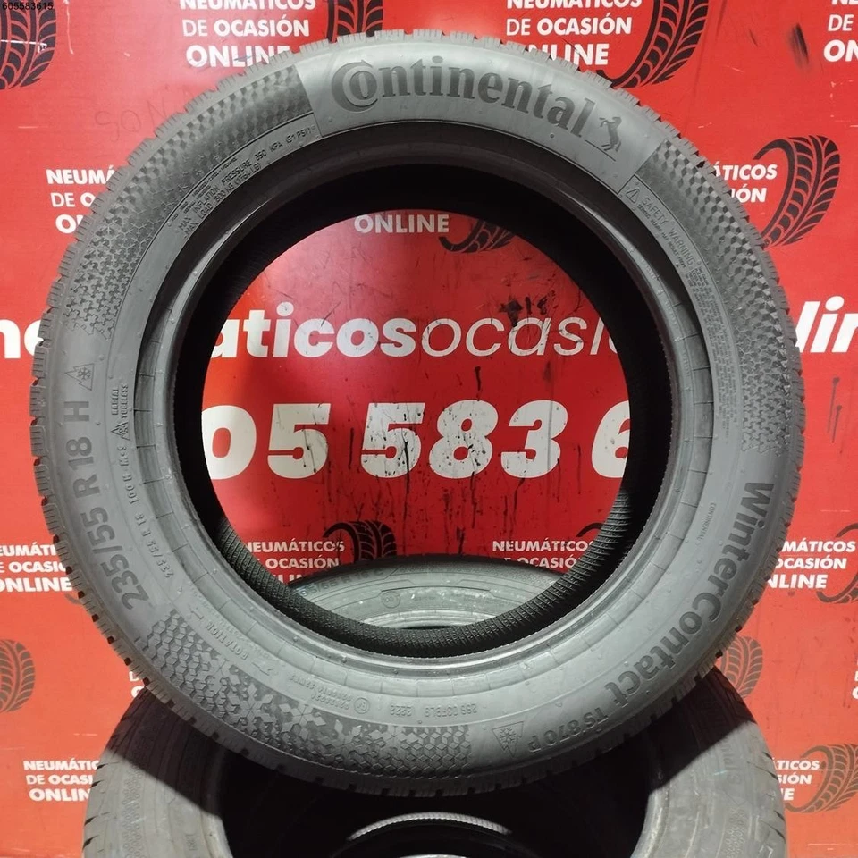 2x 235 55 R18 100H CONTINENTAL WINTER CONTACT  TS8710P M+S*  8.4/8.4 REF. 13878 - Imagen 4 de 4