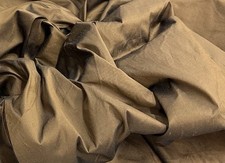 100 Silk Dupioni Fabric 54 Wide Sold By The Yard Brown