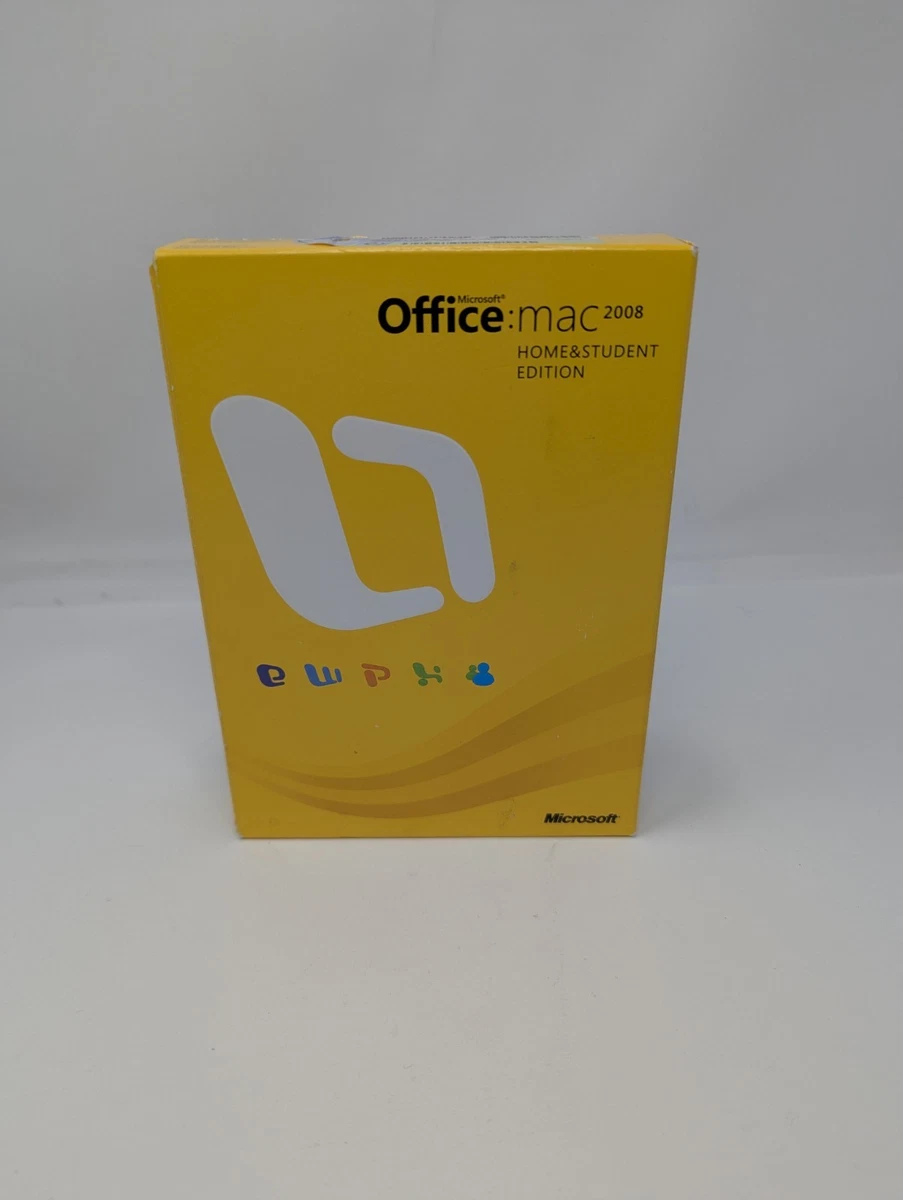 Microsoft Office Home Student Mac for sale - eBay