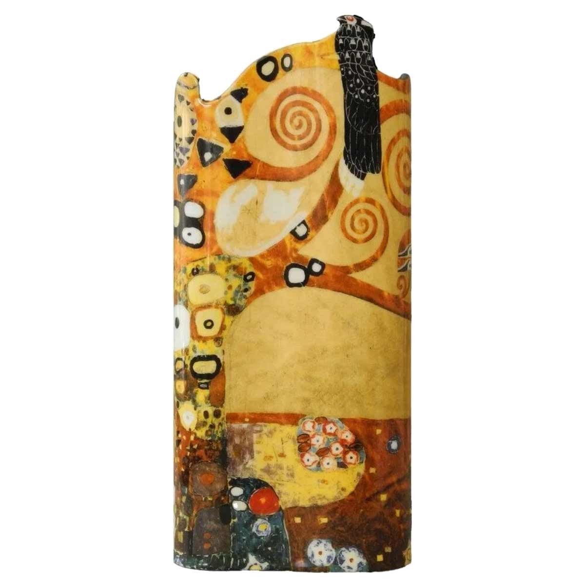 Vase en céramique John Beswick Klimt Arbre de Vie cadeau idéal pour amateurs d'art