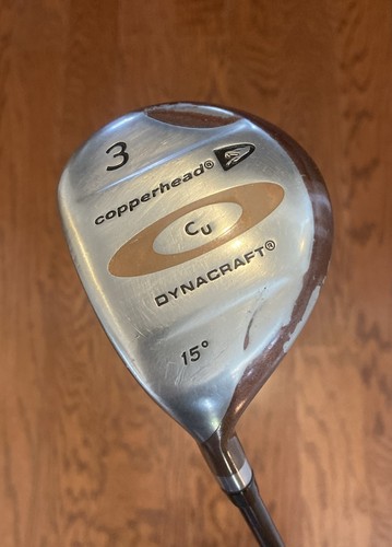 Dynacraft Copperhead 3-Wood 15° Loft ⛳ LH Regular Flex Graphite Shaft ~42" - Picture 5 of 7