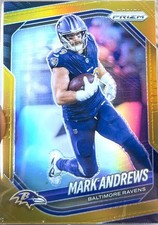2025 Panini Prizm Mark Andrews #259 True GOLD🌟2/10 Baltimore Ravens🔥🔥🏈💰