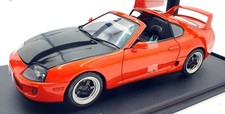Solido 1/18 Scale Diecast S1807605 - Toyota Supra MK4 A80 1993 - Met Orange