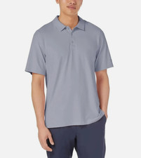 Kirkland Signature Men  s Regular Fit Performance Polo Small