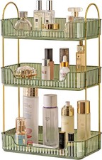 3 Tier Bathroom Organizer Countertop Makeup Perfume Tray Skincare Organizer