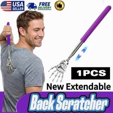 New Metal Back Scratcher Back Extendable Massagers Bear Claw Telescopic Tool Kit