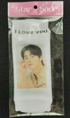 Cha Eun Woo Socks K-POP Idol Astro Printed Socks