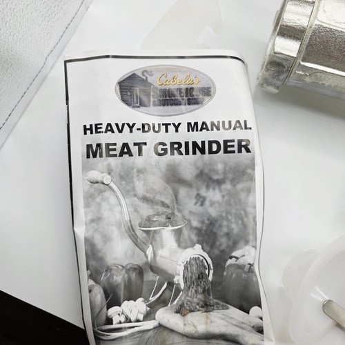 Cabela's #10 Manual Heavy Duty Meat Grinder - Picture 6 of 17