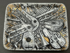 FORNASETTI MILANO Porcelain Plate TRAY Made i...