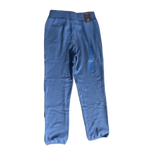 Gap Kids Everyday Jogger Pants Blue Pockets Drawstring Waist - Picture 2 of 2