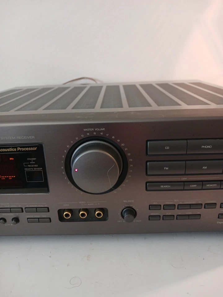 Vintage JVC RX-815V Digital Acoustics Process System Receiver Surround Sound - Image 3 of 4