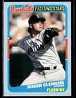 1989 Fleer Baseball's Exciting Stars #6 Roger Clemens Baseball Card 0501D