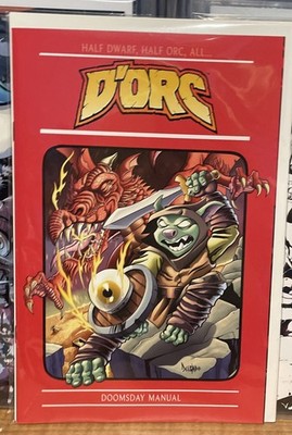 D'ORC #1 3RD PRINT / DUNGEONS & DRAGONS HOMAGE_K DELGADO *LTD 500