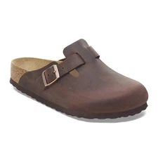 BIRKENSTOCK Boston Soft Footbed Oiled Leather Habana