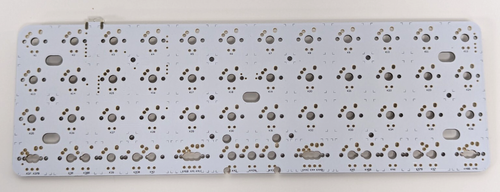 MASSDROP X OLKB-48 PLANCK MECHANICAL KEYBOARD KIT, SILVER CASE, MX COMPATIBLE... - Afbeelding 5 van 8