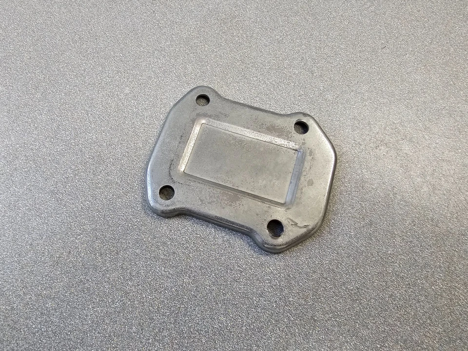 VERY NICE USED ORIGINAL PORSCHE 914 914-6 SHIFT ROD INSPECTION COVER NLA - Image 3 of 4