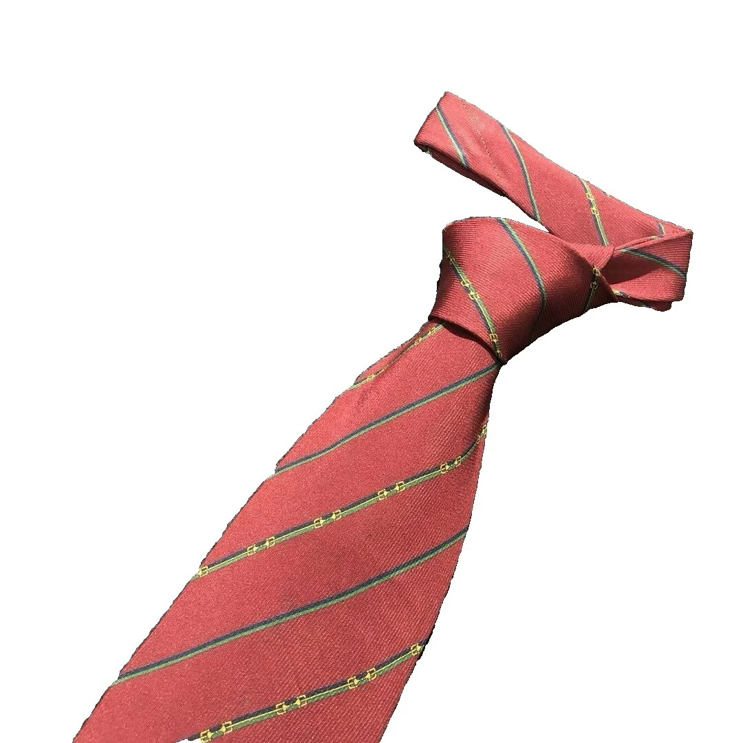 纪梵希条纹系带男士领带