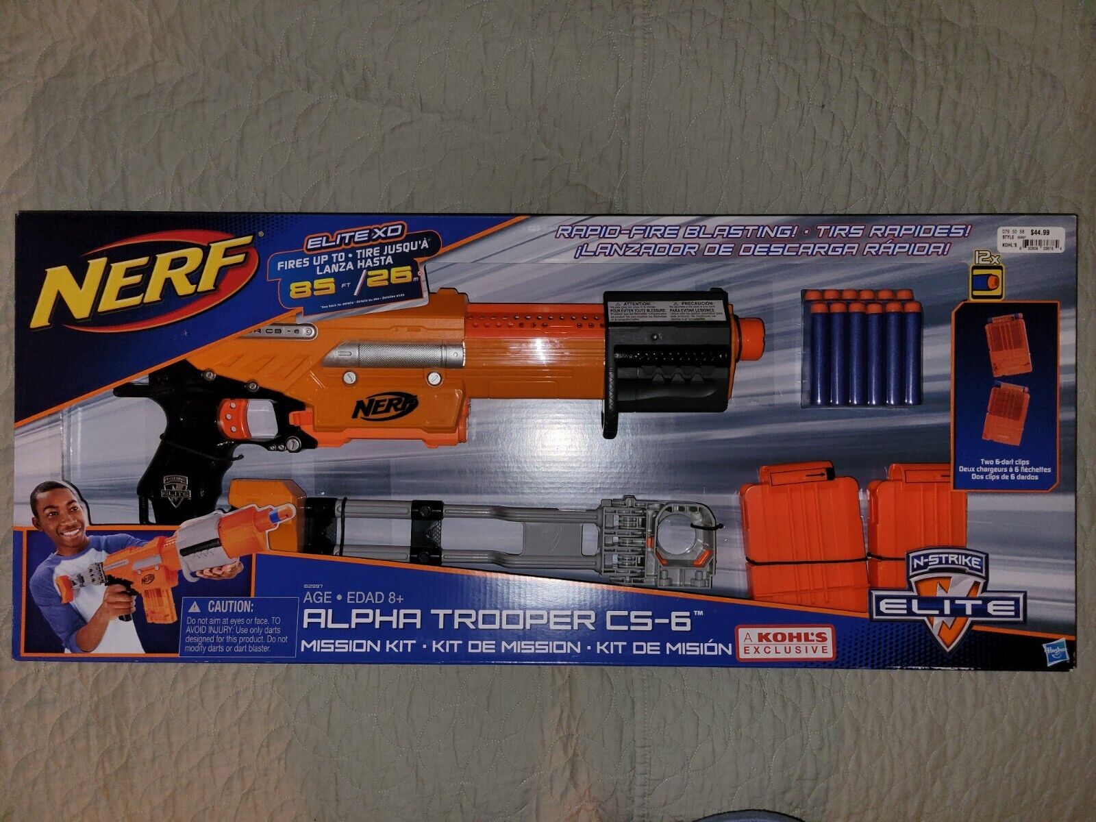 nerf elite rapid strike mission kit