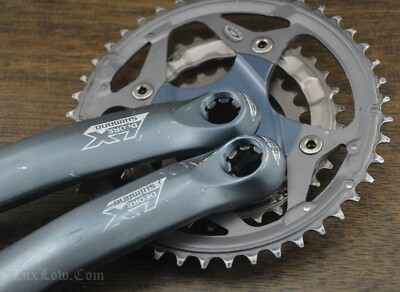 Vintage Shimano LX 175mm9s Mountain Bike CRANKS