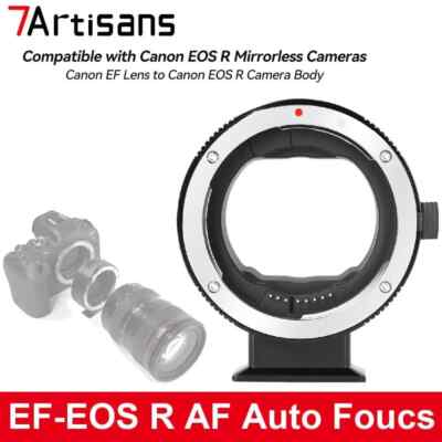 7Artisans EF-EOS R AF Lens Adapter Canon EF EF-S Lens To Canon EOS R EOS-R3 R5