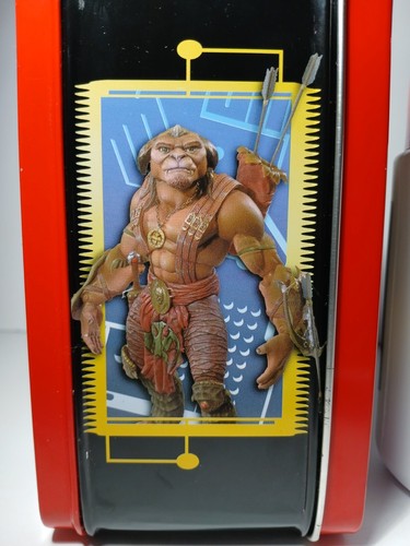 New 1998 Vintage Small Soldiers Metal Lunchbox with Thermos Complete Movie Promo - Picture 14 of 24
