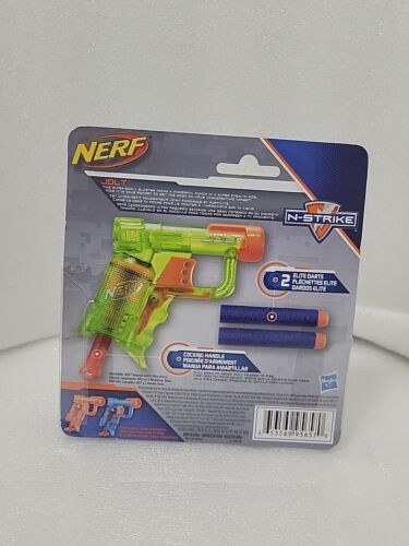 NERF N-Strike Elite Jolt Blaster (verde) verde nuovo e sigillato, nuovo con scatola - Foto 3 di 5