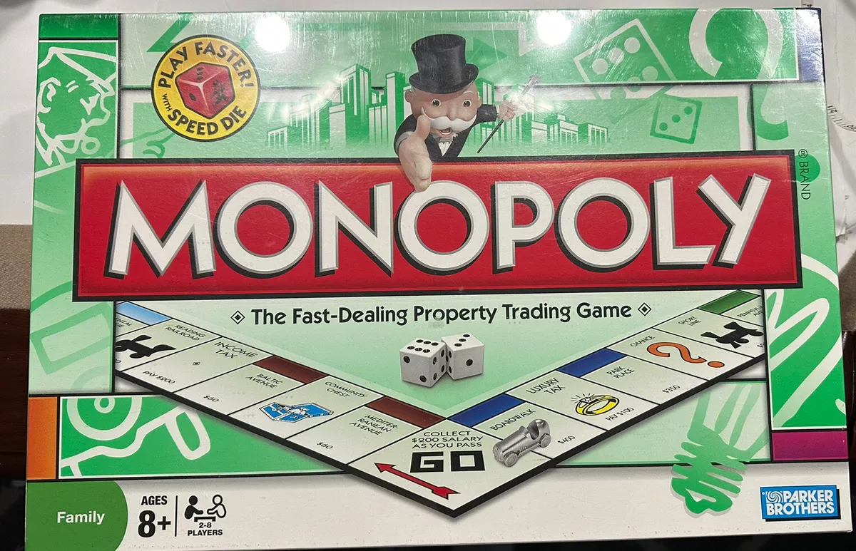 Monopoly Board Game The Classic Edition, 2-8 players