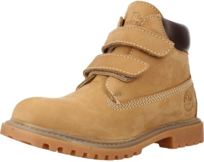 Lumberjack River Kinder High Ripp Stiefel Nubuk Gelb