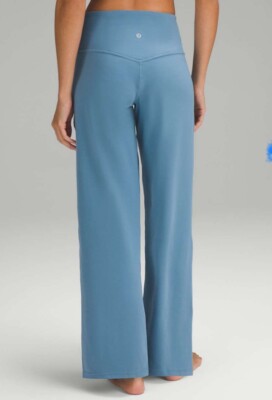 NWT Lululemon Align High-Rise Wide-Leg Pant 31 UTILITY BLUE RARE 2