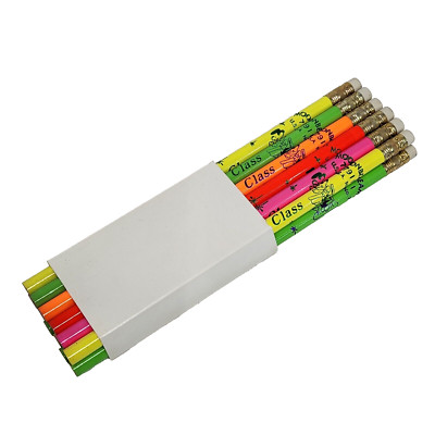 NEW VINTAGE 1990's SCHOOL TEACHERS LOT OF 12 PENCILS MOONBEAM WELCOME TO CLASS