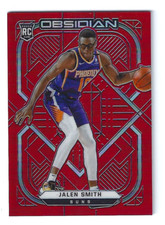 2020-21 Panini Obsidian Electric Etch Red Flood #190 Jalen Smith