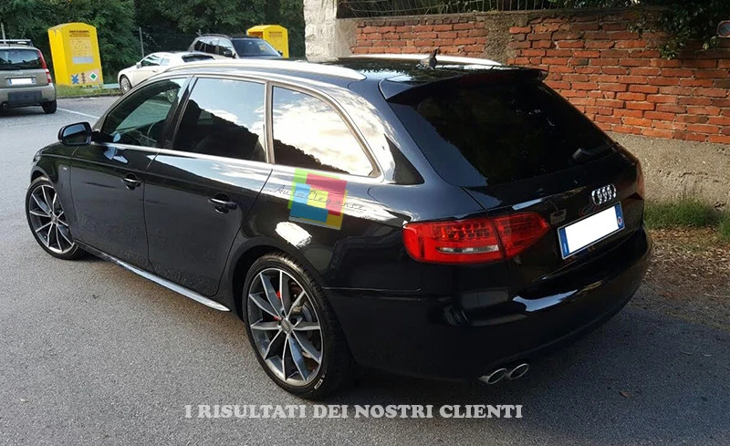 AUDI A4 B8 AVANT BERLINA 2008-2012 MINIGONNE LATERALI SLINE S4 RS4 - Immagine 3 di 4