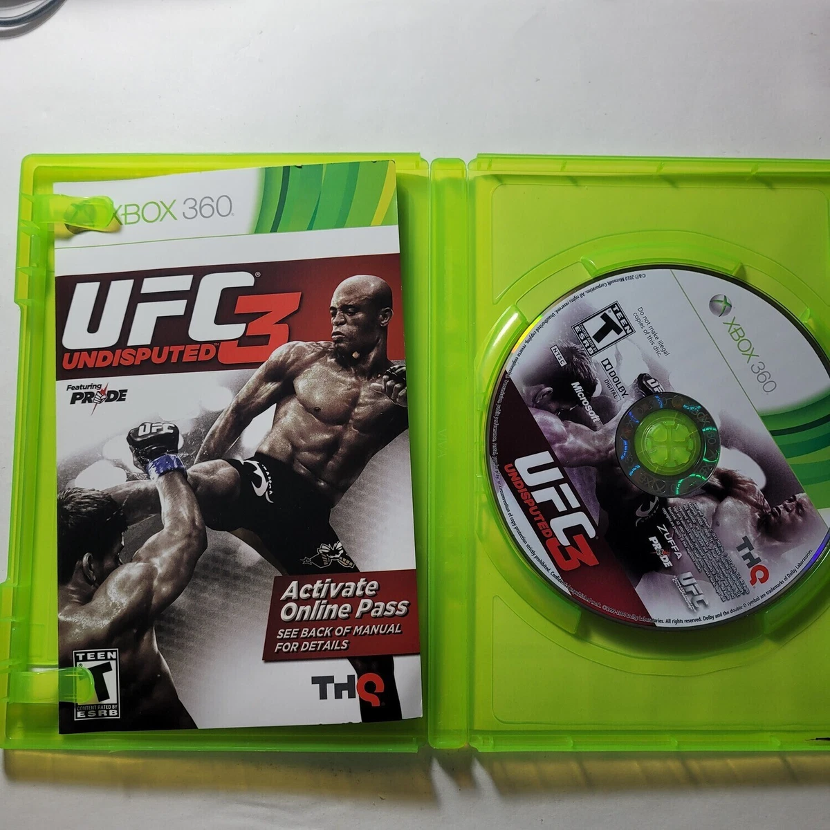 UFC Undisputed 3 – Xbox 360 – PAL – Version Française