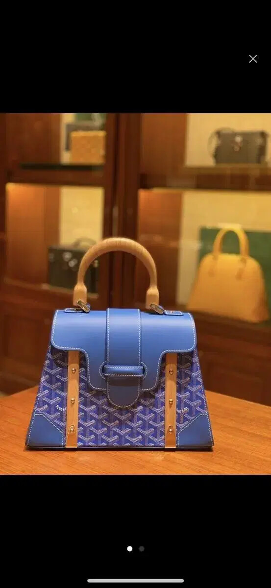 Goyard Saigon Dot Bag PM - Sky Blue | eBay