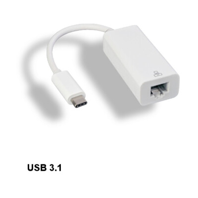 Kentek USB 3.1 Type C to Gigabit Ethernet Adapter 5Gbps/1000 BASE-T Internet