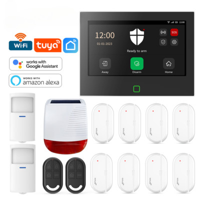 LOT Smart Home Alarm System Louder Wireless WiFi 4G GSM House burglar Security