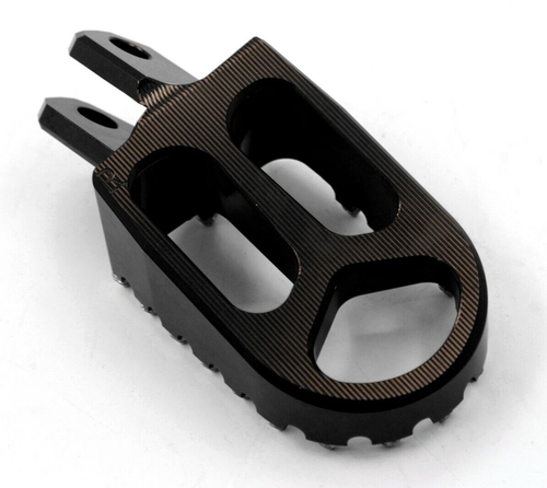 KKE FOOTREST PEGS PEDALS FIT SUZUKI RM125 RM250 RMX250S RMX250R 1989-1999 BLACK - Picture 9 of 12