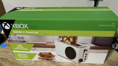 Xbox Series S Limited Edition Toaster Imprints Logo Wide Slot Timer NEW games