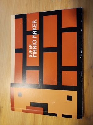 Super Mario Maker Nintendo 3DS Wii U Switch Art Book / Idea Book (pre-owned)