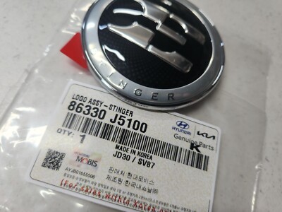 Original 86330 J5100 Front Motorhaube Kühlergrill Emblem für Kia Stinger 2017-